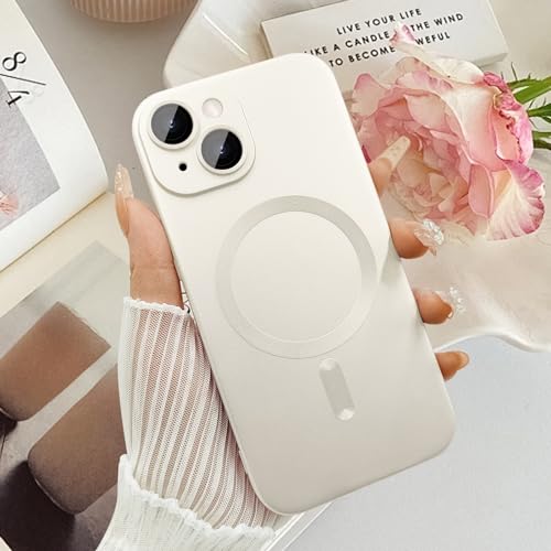 Coque iPhone 13 antichoc blanche compatible MagSafe avec fini mat - 3