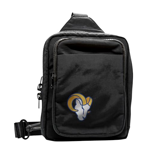 Logo Brands NFL LA Rams Dash Pack - Compact with Secure Clip