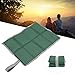 Thickened Outdoor Folding Cushion, Water, Multifunction with 6 Major Features, Comfortable and Portable, Suitable for Picnic, Traveling, Camping (Green)