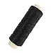 11 Pieces Repair Leather Craft Tool, 7 Pieces Curved Upholstery Hand Sewing Needles Sewing Needles with Leather Waxed Thread Cord 1 Brown 1 Black and Drilling Awl and Thimble for Leather Repair