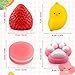 Taba Squishy Toys 4 Pack, Soft Sensory Fidget Squeeze Toys for Stress Relief, Kawaii Fufu Squishies for Kids & Adults, Party Favors, Goodie Bag Fillers