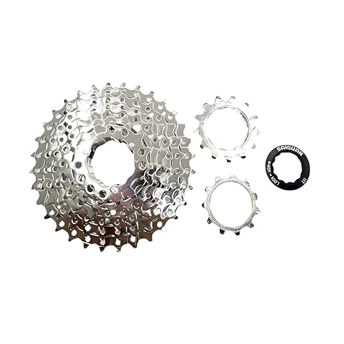 GUOFANG Bicycle flywheel, 7/8/9/10 speed mountain bike card flywheel, card sprocket gear (8S(11-32T))