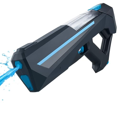 Electric Water Gun – Powerful Water Blaster for Kids & Adults with Automatic Self-Refill Nozzle & Modular Waterproof Battery – Long Range Watergun made with High-Grade ABS & Designed for Endless Fun