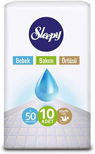 Sleepy Babycare Bebek Bakım Örtüsü 10 Adet - Görsel 4