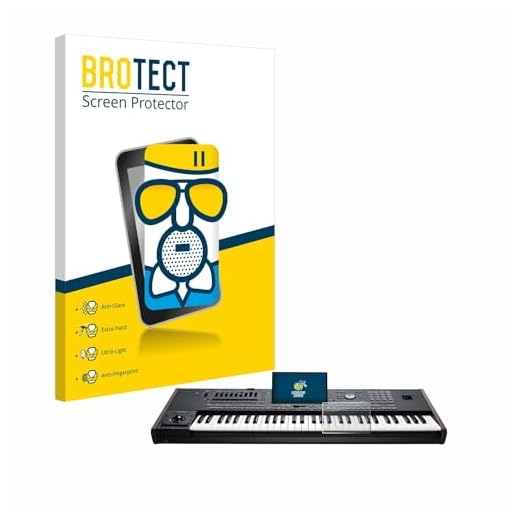 BROTECT Protector Pantalla Mate Cristal para KORG Pa5X Protección Anti-Reflejos