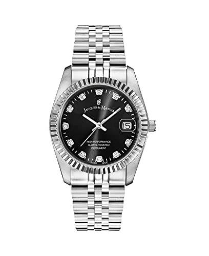 Montre Femme Jacques du Manoir NRO.05 : le cadeau idéal en acier quartz