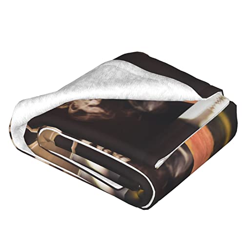 Couverture thermique imprimée isolation optimale lit et camping toutes saisons