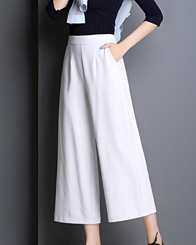 Quge Donne Pantaloni Epoca delle a Vita Alta Gamba...