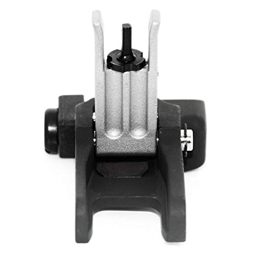 generica Airsoft Spare Parts KAC Style 300M Metal Flip-Up Front Rear Sight Set For MK18 MOD-1 M4 M16 AEG - Image 3