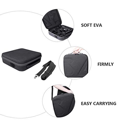 BESPORTBLE Compatível Com Rsc 2 Drone Bolsa de Ombro Rígido Bolsa Preta Portátil para Transporte de