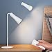 Lámpara Escritorio LED, Flexo de Escritorio Cuidado Ocular, Puerto USB, 3 Niveles de Brillo Panel Táctil Lámpara de Mesa luz para leer Blanco linterna led recargable inalámbrica hogar oficina