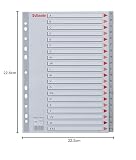 Esselte 800979 indeks alfabetyczny z polipropylenu A4, niebieski