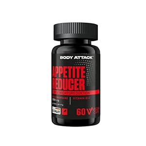 Body Attack Appetite Reducer Kapseln mit Glucomannan