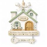 Faythory New Home Ornament 2026, New Home Gifts, Housewarming Presents, New House Gift, Welcome Home Gift...