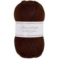 Utopia Crafts Super Aran - Ovillo de lana para tejer y