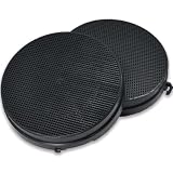 DL SERVICE 2 Filtri ai Carboni Attivi compatibile con Cappa Falmec Tipo 6, Tipo C, ricambio adattabile per cappa aspirante Falmec, Ø 17x3 cm, Codice 103050091