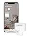 Price comparison product image Onvis Door Window Contact Sensor, Magnetic Home Security System, Works with HomeKit, Automatic Notifications, Remote Access, Bluetooth Wireless Low Energy Battery Powered, No Hub Required (1 PACK)