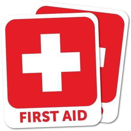 Dynamic First Aid Vinyl Car Decal Sticker