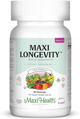 Maxi Health LW Longevity - Multivitamins & Minerals Supplement cover