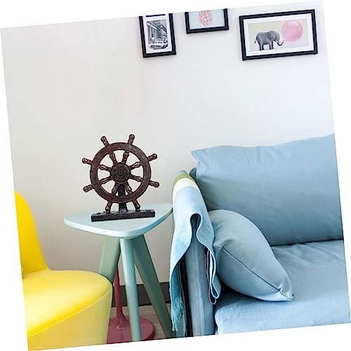Steering wheel craft ZUNOXAZ barre de navire déco maison