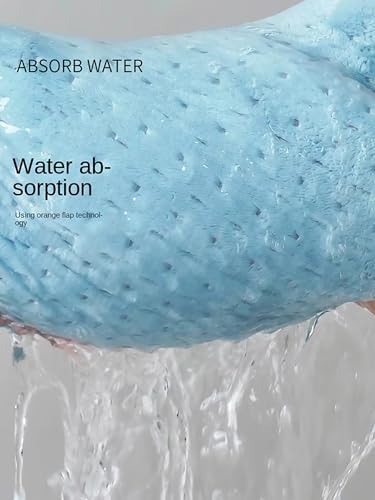 Image of Microfiber Hand Towel, 400 GSM Quick Dry Absorbent Face Towel with Hanging Loop, Soft Towel for Bathroom, Kitchen, Gym, Home & Travel Use, 40 x 60 cm, Random Color, 1 Piece