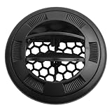 Salida de ventilación giratoria para calentador diésel de 75 mm con manguera de conducto para ajuste de flujo de aire acondicionado en caravanas y yates (Φ100/75 con rejilla)