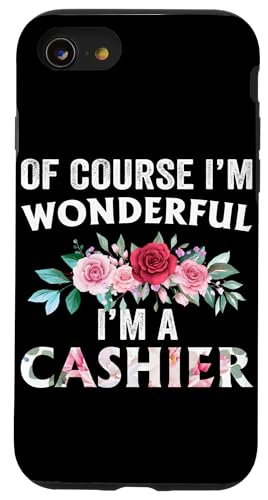 �������I'm Wonderful I'm A Cashier �X�}�z�P�[�X iPhone SE (2020) / 7 / 8 �p