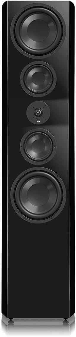 SVS Pair of Ultra Evolution Pinnacle Tower Speakers with 8 Inch Quand Woofers in Piano Gloss Black