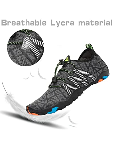 Kararao Womens Barefoot Water Shoes Breathable Quick Drying Aqua Shoes Anti Slip Beach Shoes Surfing Fishing River Kayaking #TOP1