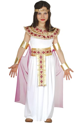 My Illusions Girls Egyptian Queen School Dress Up World Book Day Kids Fancy Dress Childs Costume Outfit (Red, Large 10-12 Years)