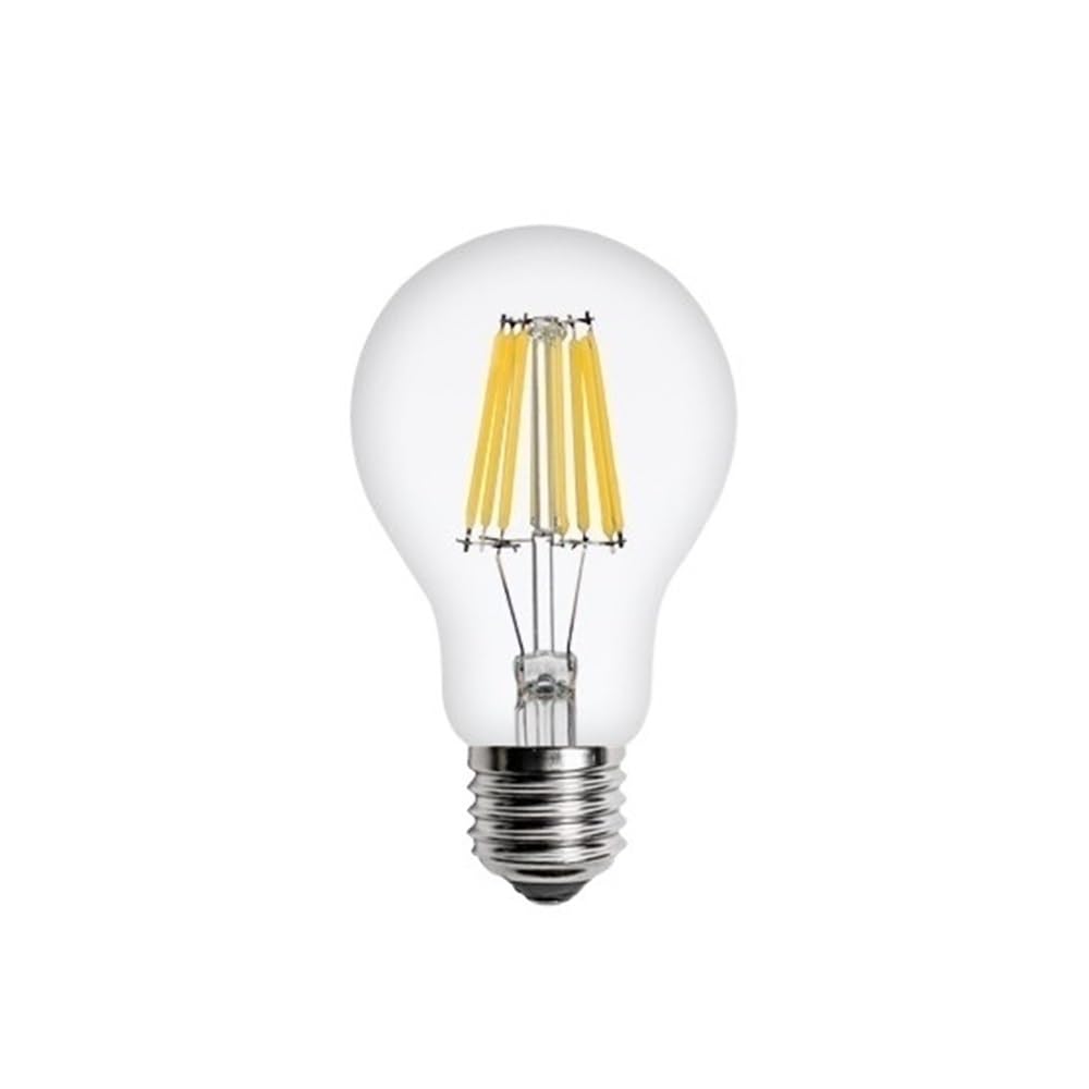JiuRui LED Lampadine, 10 pz/lotto LED Edison Lampadina E14/E27 Ha Condotto La Lampada AC220V Vintage A Lume di Candela Retro Lampade A LED Lampadina(Warm White A60,6 LED)