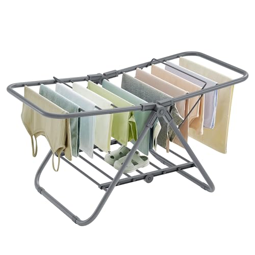 Songmics Home SONGMICS Clothes Drying Rack, Free-Standing Indoor Airer