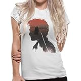 Harry Potter Womens/Ladies Battle Silhouette T-Shirt (M) (White)