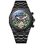 black green