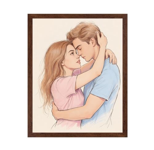 Lawrence Williams Designs Romantic Couple Poster - Love Inspired Wall