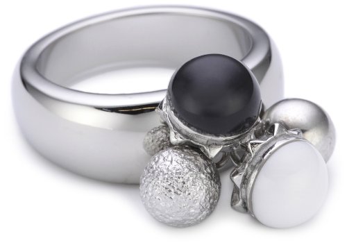 Preisvergleich Produktbild Miss Sixty Damen-Ring Boule Edelstahl Gr. 60 SMQI05020