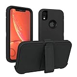 iPhone XR Case, ToughBox [Armor Series] [Shockproof] [Black] for Apple iPhone XR Case [Comes with...