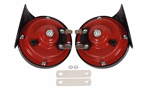 TOPAZ 2PCS 300DB Super Train Horn for Trucks Car Boat Motorcycle Electric Air Horn 12V