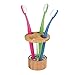 Price comparison product image iDesign 85242 Formbu Toothbrush Stand, Clear/Bamboo