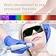 SEMNEANT Laserschutzbrille & IPL-Schutzbrille UV bis Infrarot (300-3500nm & 600-1100nm), für Rotlicht & IPL, verstellbare Bügel, entspricht DIN 166, DIN 170 & ISO 12609, Arbeitsschutzbrille OD4+