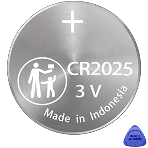 (2 Pack) CR2025 2025 Replacement Battery Smart Remote Key Fob Clicker OEM Original fits Key case Shell Prox (2005-2022+) for Nissan Armada Cube Juke Leaf Murano Pathfinder Quest Rogue Versa Note