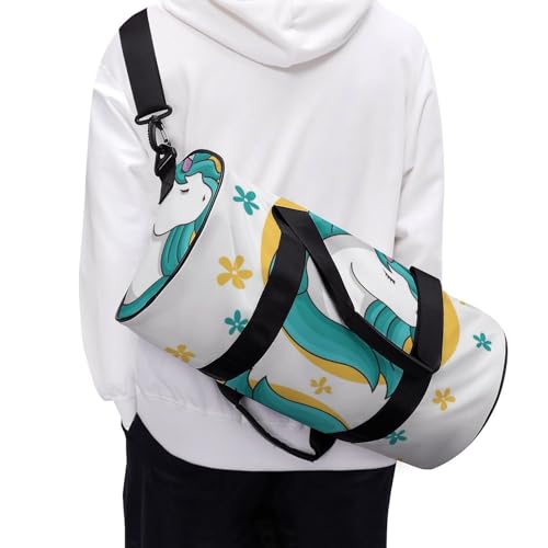 Sac de voyage licorne fleur pour votre week-end camping - 6