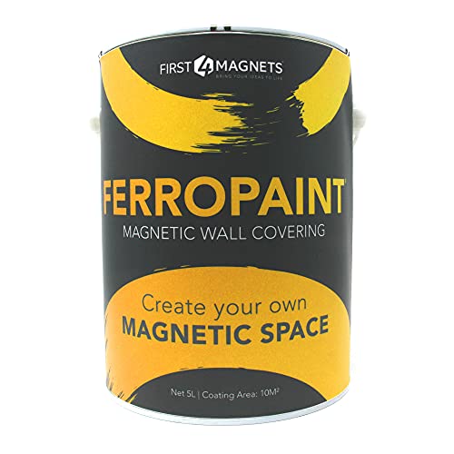 Magnet Expert Pintura Magnética Ferropintura, 5 litros