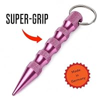 RaptorGrip Kubotan Selbstverteidigungs-Schlüsselanhänger Pink XXL(17,5 cm) – Ansicht 3