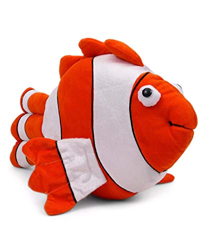 Image of Tickles Orange Finding Nemo Stuffed Soft Plush Animal Toy for Kids (Size: 41 cm)