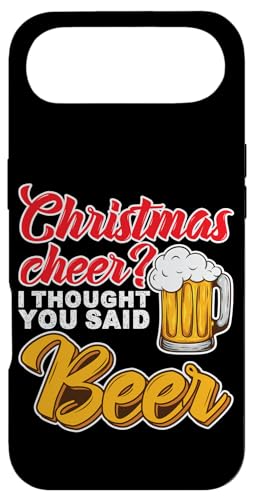 NX}X`A I Thought You Said Beer - Weihnachten Bier X}zP[X iPhone Air p