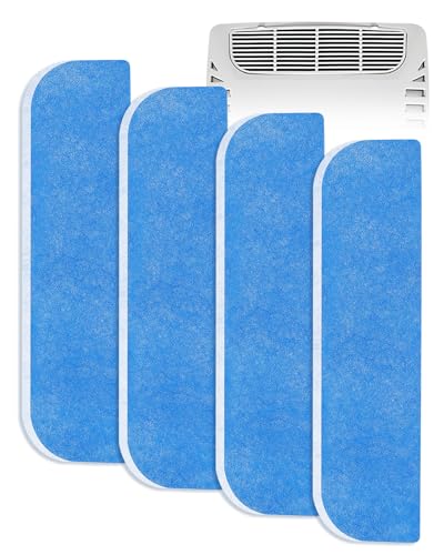 AutoEC 4 PACK MERV 6 RV AC Filters Replacement Compatible with Specific Coleman Mach Air Conditioner Vent Airflow System of Motorhome 16x4 RV Air Conditioner Filters Excellent Air Permeability