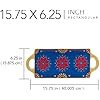 Certified International Spice Love Rectangular Tray with Handles, 15.75 x 6.25