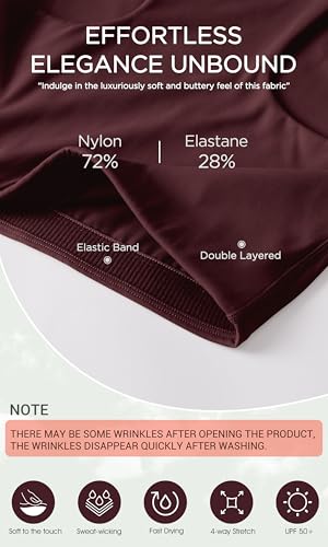 Image of ODODOS Racerback Tank Bra for Women High Neck Non Padded Medium Support Sports Bra Workout Yoga Crop Tops