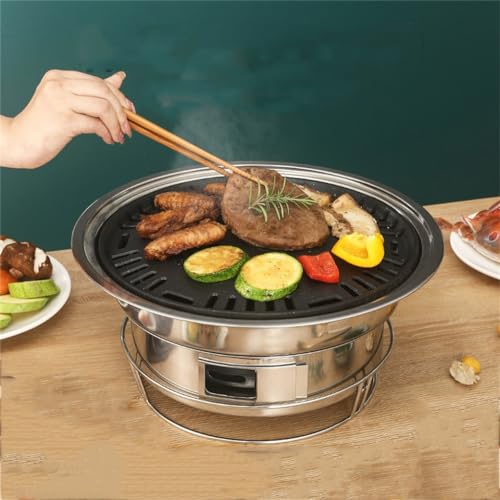 Horno de barbacoa de carbón para cenas familiares en terrazas e interiores 3